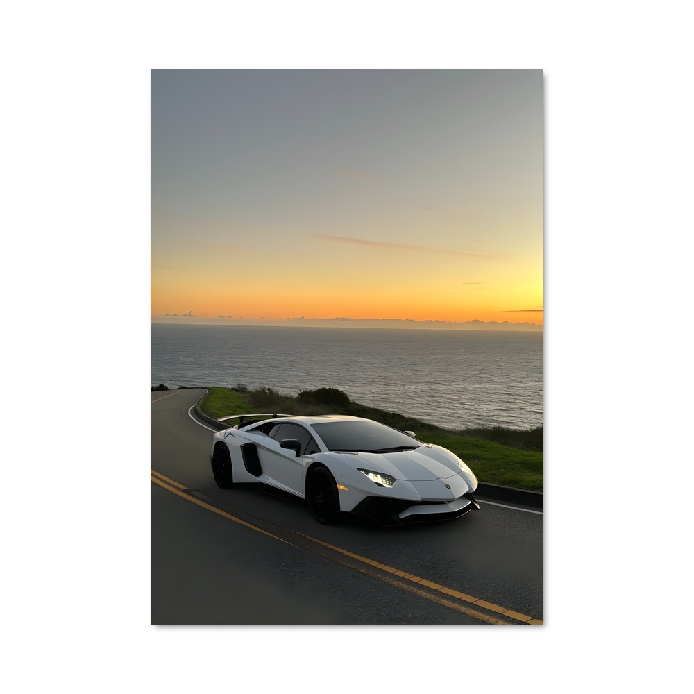 Poster Aventador de Vitesse – affiche Lamborghini